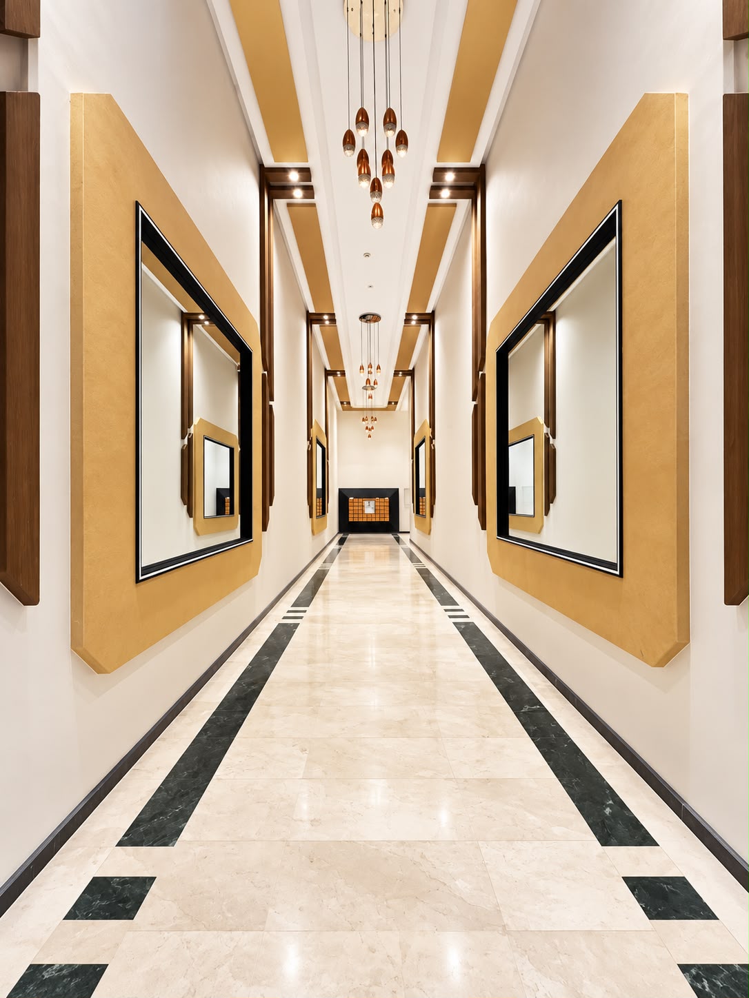 Le hall de la résidence